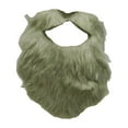 thumbnail image 4 of Accesorios de disfraz Yuyangstore barba falsa bigote adulto gris, 4 of 8