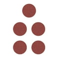 thumbnail image 1 of relayinert 10 Pcs 100mm 180 Grains Papier de Verre Polissage Disques de Papier Outils de Broyage Ronds Rouges pour 4 Pouces 120 mesh 5Ensemble, 1 of 6