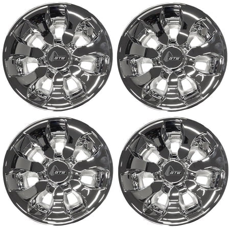 Gtw Drifter 8 Inch Golf Cart Wheel Covers Hub Caps Universal Fit | Set Of 4