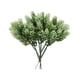 thumbnail image 1 of EeaseMX Piña artificial de 5 ramas y 6 cabezas para decoración del hogar, cocina, fiestas y manualidades (verde), 1 of 7