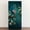 Color 4, variant on Self Adhesive Vinyl Refrigerator Wrap Set Peacock Flowing Tail Feathers Blossom Branch Vintage Teal Door Mural Removable Fridge Sticker Peel and Stick Full Door Cover Decal Kitchen Bar Decor