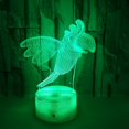 thumbnail image 5 of YSITIAN 3D bird night light USB powered 7-color LED light, suitable for children's gift bedroom decoration YT-13871, 5 of 5