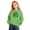 A-Green249, variant on XUELUO Little Girls Hoodies St. Patrick'S Day Clover Graphic Hood Long Sleeve Tops Spring Sports Breathable Tshirts With Pocket