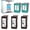 3 Black + 2 Tri-Color, variant on CMYi 96 Black 1-Pack Ink Cartridge compatible for HP96 - PhotoSmart 8050v, 8050xi, 8053, 8150, 8150v, 8150xi, 8400, 8450, 8450xi, 8750, 8750gp, 8750xi, 8753, 8758, B8300, B8330, B8338 (1 Black)