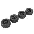 thumbnail image 1 of Rueda de camión RC neumáticos RC duraderos 4 piezas respetuosos con el medio ambiente alta resistencia al desgaste para modelos de automóviles ANGGREK Otros, 1 of 8