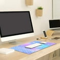 thumbnail image 4 of Multifunctional Office Desk Pad, Water-Resistant Mouse Pad, Home Décor Large Desk Organizer Mat, Non Slip Base Writing Pads for Home & Office 31.5" x 15.7" - Mermaid Scales, 4 of 6