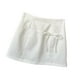 thumbnail image 4 of Una falda de línea Mini de cintura alta corta para la ropa para el fin de semana de verano Daily Wear , Xl XL, 4 of 8