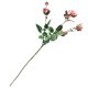 thumbnail image 2 of Toystoory Ramo de flores rosas artificiales de 3 cabezas, decoración Floral de seda rosa de simulación, flor falsa Flores artificiales, 2 of 6