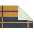 thumbnail image 6 of Casavani Cotton Handblock Printed Dhurrie Blue Living Room Floor Carpets Outdoor Rug 12x18 feet, 6 of 7