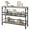 Gray, variant on GoFashion Sofa Table, 3-Tier Narrow Console Table with Open Shelves, Industrial Foyer Table for Entryway, Hallway, Kitchen, Living Room and Bedroom