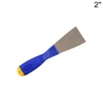 thumbnail image 2 of Porfeet Thickened Plastic Handle Carbon Steel Carbon Steel Putty Blade Scraper Tool(2 Inch), 2 of 9