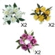 thumbnail image 1 of Conjunto de 6 Velas Anilladas de 20 Cm para Decoración de, 1 of 7