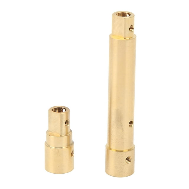 Ensemble de tubes d'essieu avant pour voiture RC, pièces de rechange en laiton pour voiture sur chenilles Axial SCX10 Pro 1/10 RC AXI03028, doré