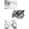 Cold Storage Door Lock,Adjustable Latch Freezer Cooler Grip Industrial