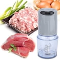 thumbnail image 2 of ZOUSSIQI Household Electric Semi Auto Meat Grinder MultiFunctional Vegetable Fruit Blender JU316-119202, 2 of 11