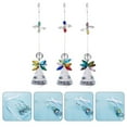 thumbnail image 7 of Kitandove 3Pcs Crystal Angel Pendant Window Ornaments for Home and Dorm Decor, 7 of 7