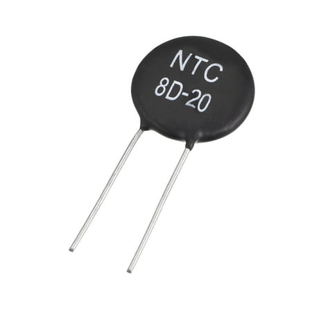 

NTC Thermistor Resistors 8D-20 6A 8 Ohm Temperature Sensor 5 Pcs