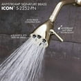 thumbnail image 3 of Speakman Icon 2.5 GPM Multi-Function Signature Brass Shower Head, Polished Nickel, 3 of 7