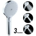 thumbnail image 7 of Clearance! Fanshiluo Shower - High-Pressure Handheld Showerhead - High Pressure 3 Spray Modes Handheld Shower（Silver）, 7 of 7