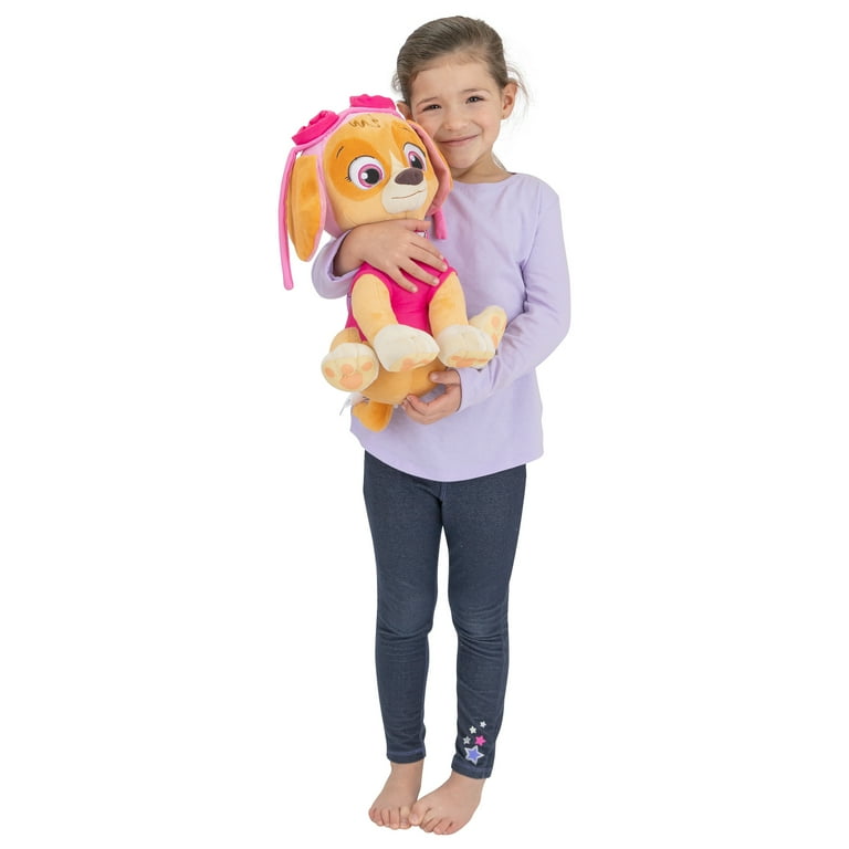 Paw patrol top skye cuddle pillow