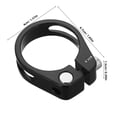 thumbnail image 2 of HAMPPLIES 1Pack Bicycle Seat Clamp for Secure and Adjustable Seatpost, 2 of 8