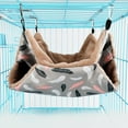 thumbnail image 5 of Cute Pet Squirrel Hamster Hammock Small Animals ing Bed Mat House Cage Nest 20x20cm, 5 of 8