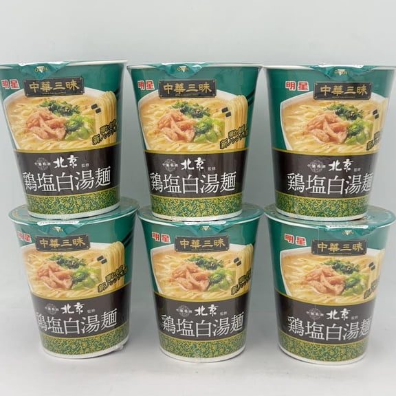 Myojo Chukazanmai Chicken White Noodle Soup 62gx6cup