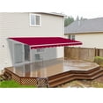 thumbnail image 1 of ALEKO Retractable Home Patio Canopy Awning 10x8 ft, Burgundy Color, 1 of 4
