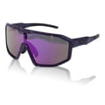 thumbnail image 1 of Gafas de montar de motocicleta únicas 1 Pc púrpura con puntos púrpuras, verdes y amarillos UV400, 1 of 6
