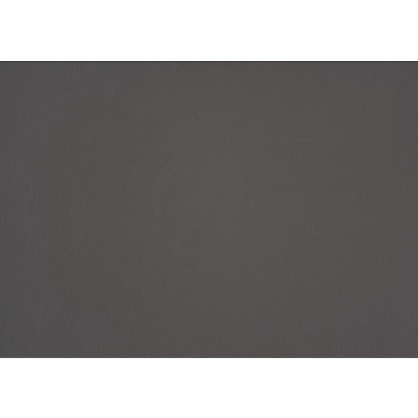 Lexicon Veloce Faux Leather Accent Chair in Black and Gray