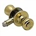 thumbnail image 3 of Poignée de Porte d'Intimité pour Maison Mobile Classique de Qualité Pro Knob pour Lit et Salle de Bain, Laiton Poli (1), 3 of 4