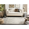 thumbnail image 6 of SAFAVIEH Madison Leighton Geometric Area Rug, Grey/Ivory, 10' x 14', 6 of 11