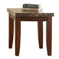 thumbnail image 2 of Steve Silver Company Table d'Appoint Montibello Dessus en Marbre Brun, 2 of 2