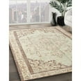 thumbnail image 2 of Ahgly Company Indoor Rectangle Traditional Camel Brown Persian Area Rugs, 7' x 10', 2 of 6