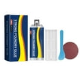 thumbnail image 1 of Colle de Fonderie Forte pour Métal, Adhésif Époxy Résistant aux Hautes Températures et Robuste, Colles Tout Usage pour la Réparation Agent de Réparation pour Métal, Colles Solides pour Moulage et Soudage de Métaux, Haute Température/imperméable, 1 of 7