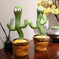 thumbnail image 3 of Dancing Cactus, Talking Cactus Toy, Dancing Cactus Imitates Toy Repeats What You Say, Electronic Dancing Singing, 3 of 5