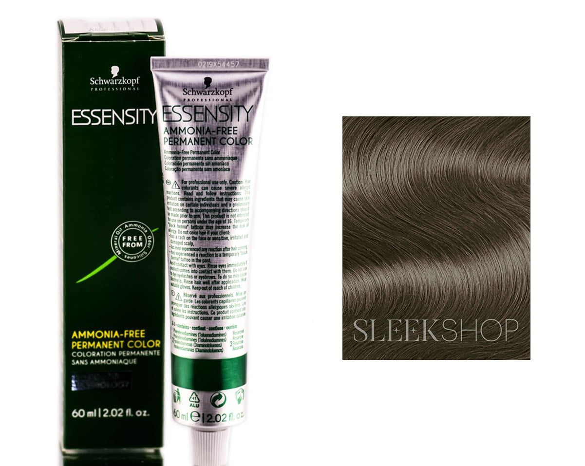 Schwarzkopf Essensity Ammonia-Free Permanent Cream Hair Color (5-0 Light  Natural Brown) 