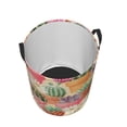 thumbnail image 3 of Bingfone High Detail Succulent And Cactus Seamless Patternsss Waterproof Foldable Laundry Hamper Bucket With Handles For Storage Bin,Clothes Hamper (Medium), 3 of 8