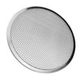 thumbnail image 1 of Round Aluminum Pizza Screen Baking Screen Seamless-Rim Crisper Pan 6 - , 17inch, 1 of 10
