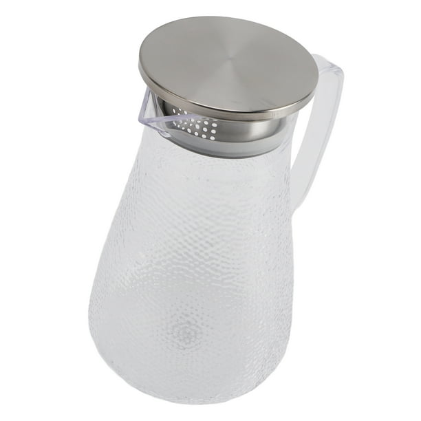 Jarra De Agua Transparente Jarra De Acrílico Resistente Al Calor De 1500 Ml Para Bebidas Frías Jarra De Agua Para Uso En El Hogar Y La Oficina Jarra De Agua Fría De Acrílico