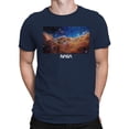 thumbnail image 2 of Officially Licensed NASA Cosmic Nebula Exploration Men's T-shirt, 2 of 3