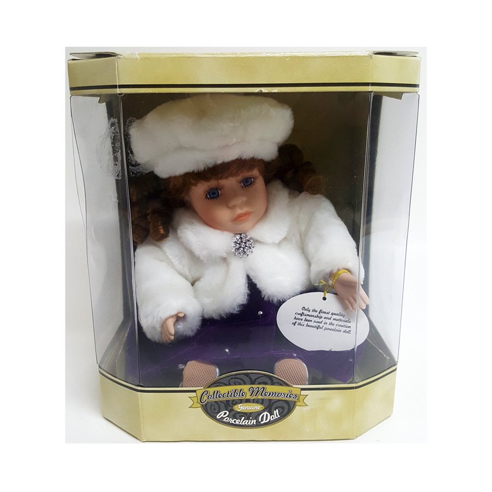 Collectible Memories "Alexis" Genuine Porcelain Animated Musical Doll