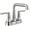 Chrome, variant on Delta 2536-Mpu-Dst Saylor 1.2 GPM Centerset Bathroom Faucet - Black