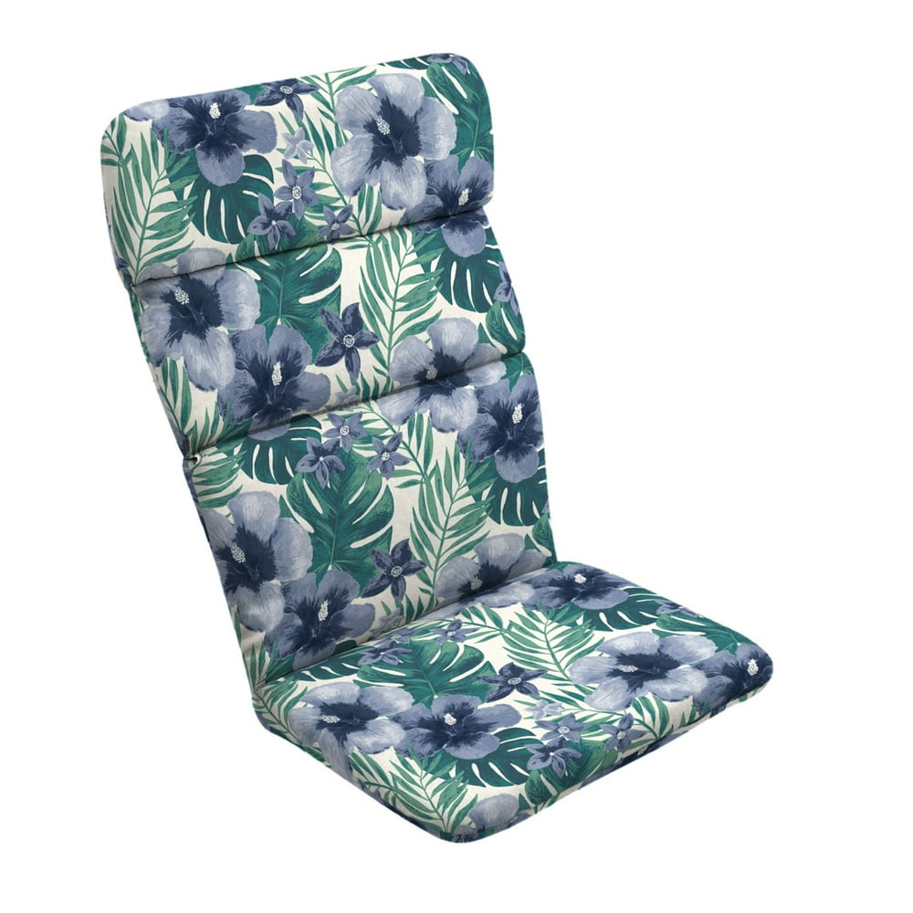 Arden Selections 45.5" x 20" Blue Adirondack Chair Cushion