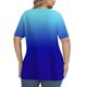 thumbnail image 4 of mfyjkho Tops Casuales Para Mujer, Blusas De Verano Con Cuello En V Y Manga Corta Para Mujer, Tallas Grandes, Estampadas Tops Y Blusas Para Mujer Xl, 4 of 6