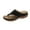 Black, variant on Flip-Flops for Women Outdoor Wedge Thick Sole Open Toe Slip-on Peep Toe Slides Thong Women Footwear Comfortable Outdoor Walking Beach Shoes White 6.5