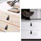 thumbnail image 5 of piezas manija de muebles manija de cuero perilla de muebles manija de gabinete tirador con para gabinetes de cocina gabinetes baño y puerta accesorios de jardín Adepaton 221061-1, 5 of 9