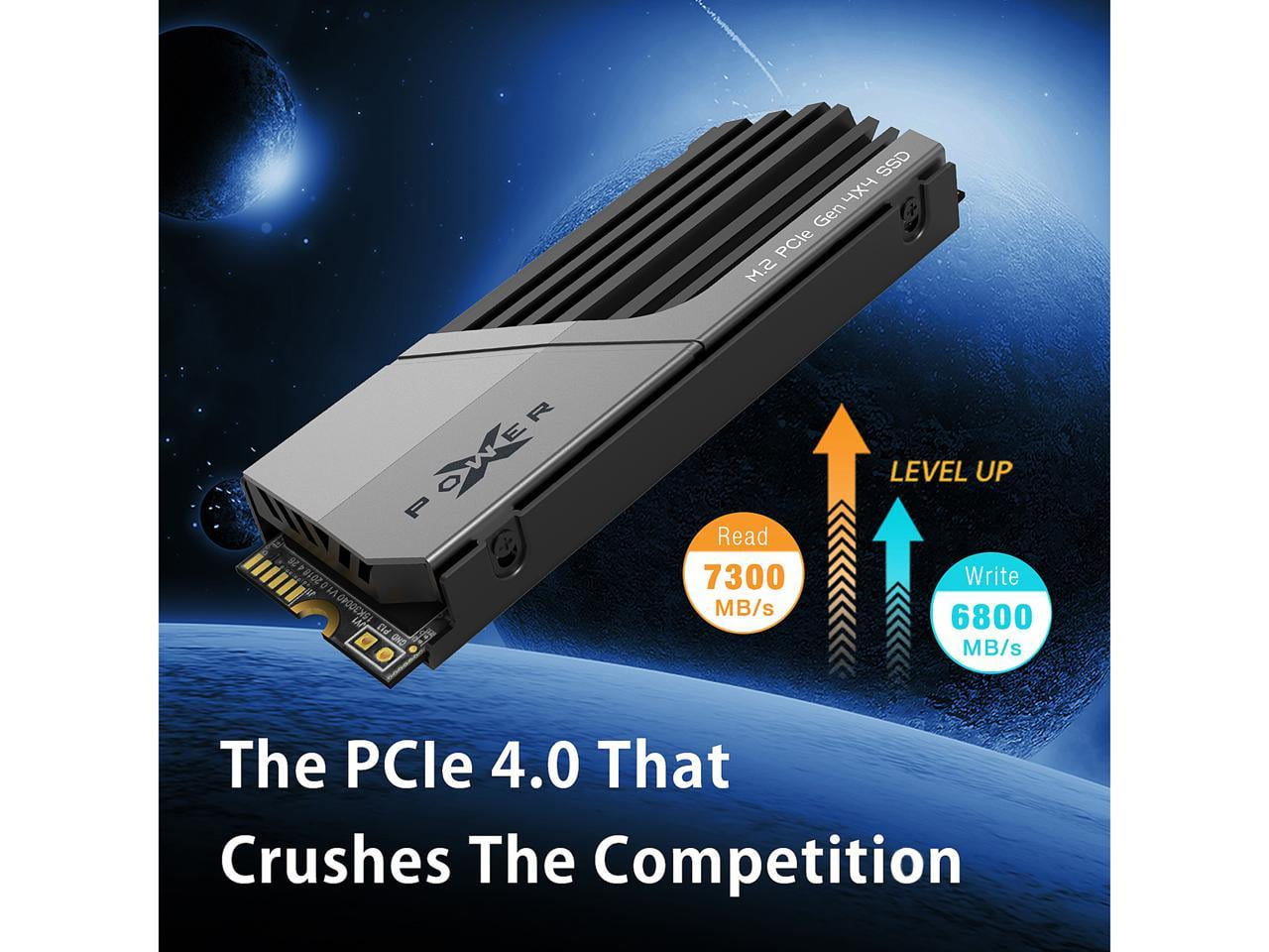 SILICON POWER Xpower XS70 - SSD - 2 TB - internal - M.2 2280