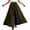 73Army Green255, variant on Women's Casual Pants Solid Color High Waist Flowy Flared Trousers Wide Leg Pant With Fringe Bottom Leisure Activities Cozy Versatile Slacks