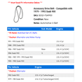 thumbnail image 2 of Accessory Drive Belt - Compatible with 1979 - 1993 Saab 900 1980 1981 1982 1983 1984 1985 1986 1987 1988 1989 1990 1991 1992, 2 of 2